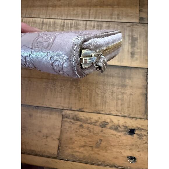 GUCCI Guccissima Princy Zip Around Long Wallet - Picture 6 of 12